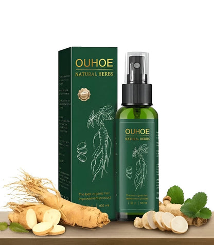 Tónico Capilar Anticaída OUHOE Natural Herbs – Crecimiento y Densidad (100ml)