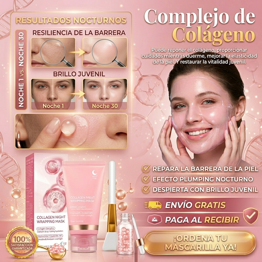 Crema Mascarilla Colageno De Noche