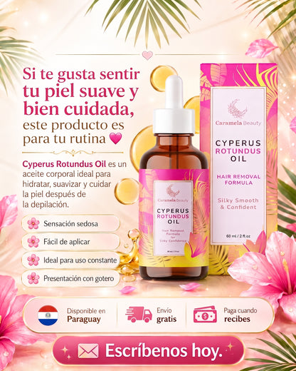 Cyperus Rotundus Oil – Serum Depilación Definitiva Natural