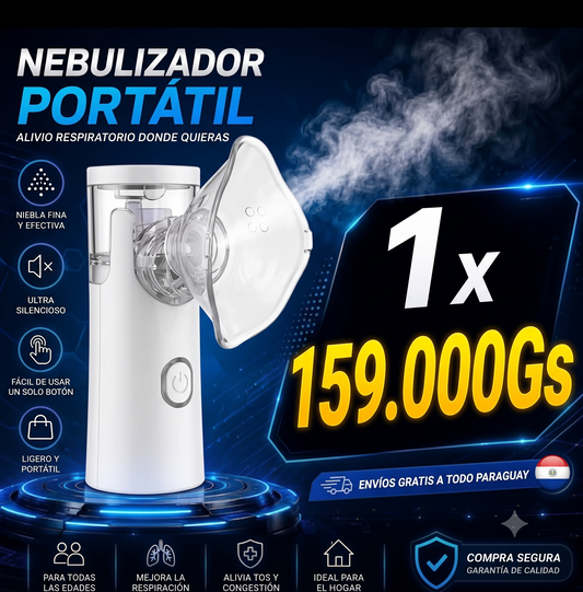 NEBULIZADOR PORTATIL MESH