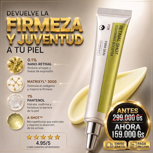 Retinal Shot Tightening Booster – Tratamiento Antiedad Intensivo y Rejuvenecedor