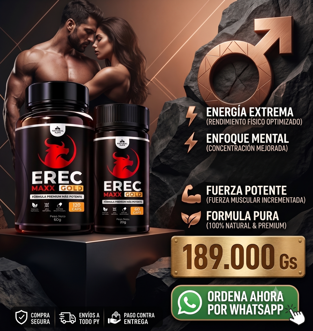 Erecmaxx Premium – Potencia y Rendimiento Masculino Absoluto